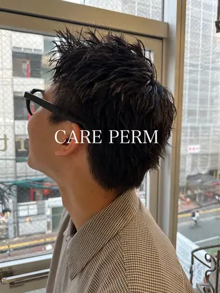 ショート パーマ メンズ 【Liberty】 HIMITOのヘアスタイル