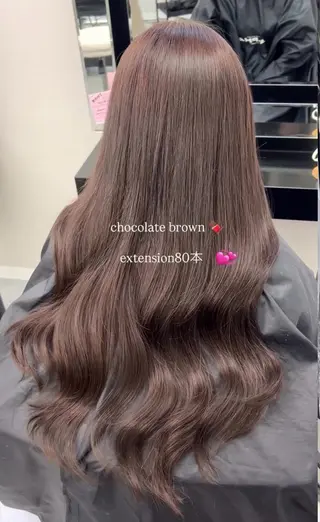 ロング カラー 🎀ハイトーン. 難波.RISA🎀のヘアスタイル