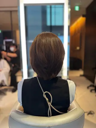 ミディアム 🤍たむら みなみ 銀座🤍のヘアスタイル