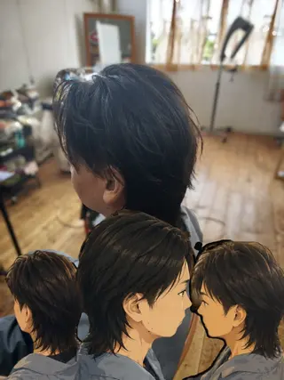 メンズ タカハシ ユウヤのヘアスタイル
