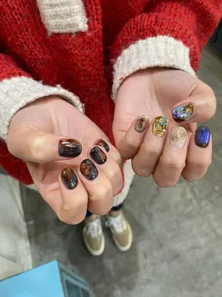 ネイル 栗林 実莉のネイルデザイン