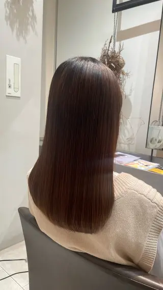 セミロング ノンダメージカラー/ ボブ/RINのヘアスタイル