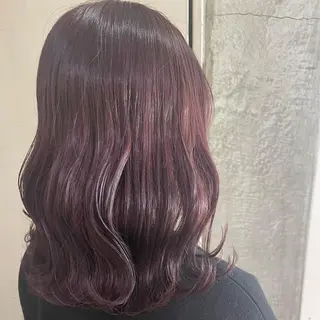 ミディアム カラー 吉村 夏椰のヘアスタイル