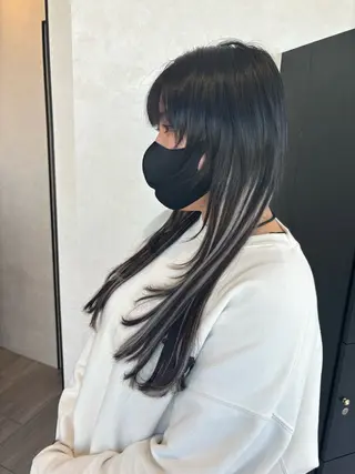 デザインカラー/ エクステ/石坂瀬音のヘアスタイル