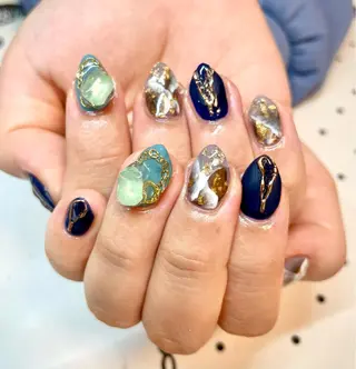 ネイル nailist cocoのネイルデザイン