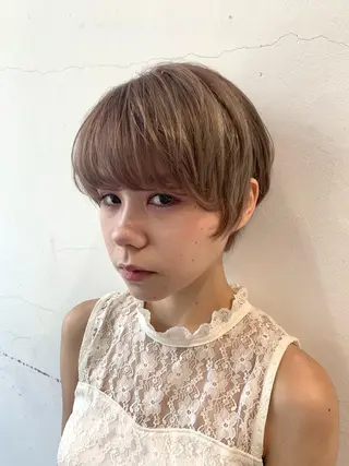 ショート HARU//原宿🤍 リピート率NO.1のヘアスタイル