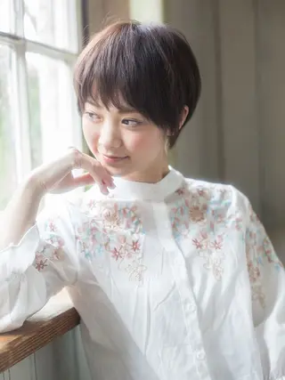 ショート 岡部 裕真のヘアスタイル