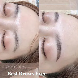 ショート カラー パーマ ヘアアレンジ メンズ キッズ ネイル マツエク・マツパ アイブロウ アイブロウサロン muni 福島区野田の眉毛・アイブロウイメージ