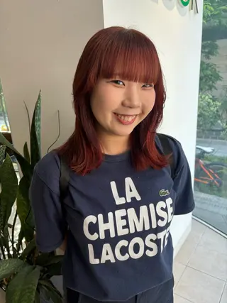 カラー ひがし のののヘアスタイル