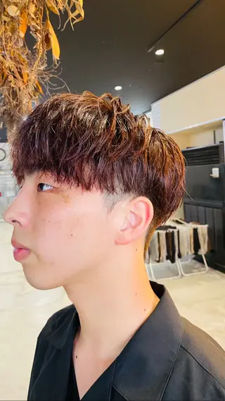 メンズ 盛田 修将のヘアスタイル