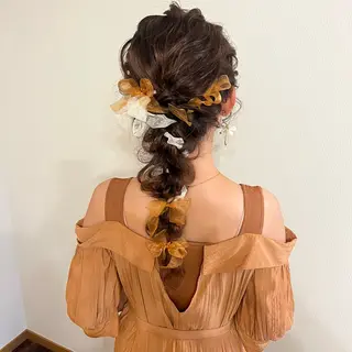 ロング ヘアメイク MEGUのヘアスタイル