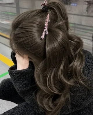 ロング カラー 🪽天神/うる艶 /トレンドヘア🪽のヘアスタイル