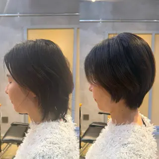 ショート ショートヘア /ふじたのヘアスタイル