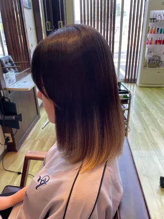 カラー duaPAPASS 森本歩のヘアスタイル