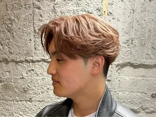 ミディアム メンズ 朝ラクパーマ 【SENA】のヘアスタイル