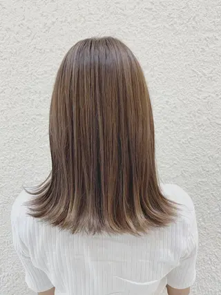 ミディアム カラー NYNY四條畷店 森　亮人のヘアスタイル