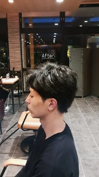 メンズ 羽田野 紗可のヘアスタイル