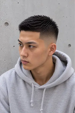ショート ORI. men’s hairのヘアスタイル