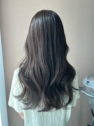 ロング カラー hubhair レイヤー/透明感のヘアスタイル