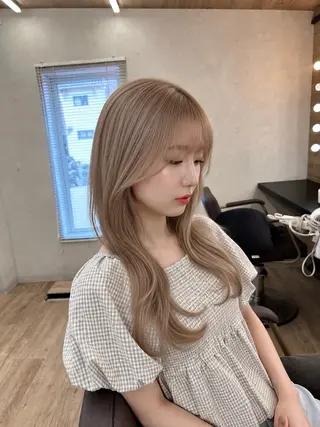ミディアム ユナイテッド ビューティー西金沢のヘアスタイル