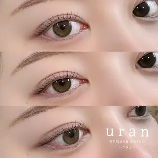 マツエク・マツパ uran − ウラン − / 束感まつげのマツエク・マツパデザイン