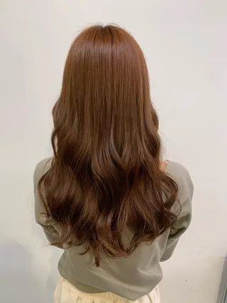 ロング 🍒韓国暖色ヘア NO.1🍒🪽のヘアスタイル