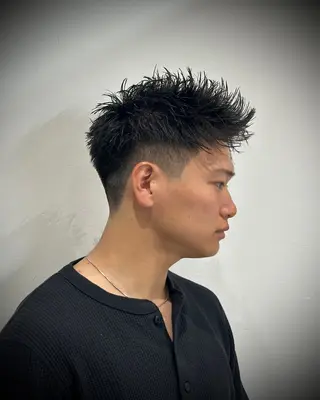 ショート 金沢メンズサロン anciel金山慎吾のヘアスタイル