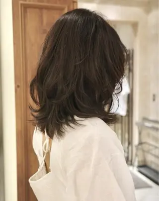 ミディアム カットモデル/ 大森弘貴のヘアスタイル
