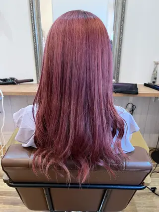 ロング カラー 🐰ハイトーンカラー 畠山 渡🐰のヘアスタイル
