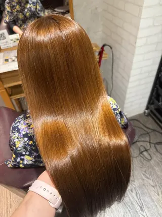ロング Afinar 乃空 パーマ✨️🌀のヘアスタイル