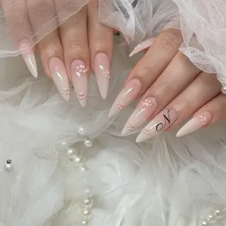 ネイル Blue daisy RIN🎀のネイルデザイン