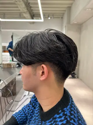 パーマ メンズ メンズ特化ニュアンス パーマ RYOのヘアスタイル