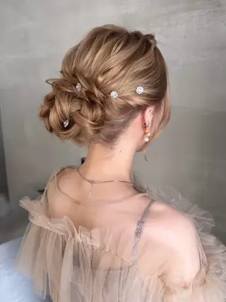 ロング ヘアアレンジ いとう まいこのヘアスタイル