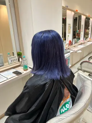 カラー ｟羽エクステ｠ スズキのヘアスタイル