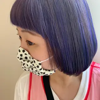 ショート カラー 暖色/ブリーチカラー 🎀 M i k uのヘアスタイル