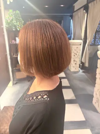ミディアム 茅ヶ崎/ヘアカラー 髪質改善/airiのヘアスタイル