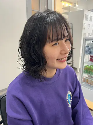 ショート パーマ 🌼sunc HINAMI🌼のヘアスタイル