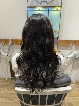 ロング パーマ ✨️パーマ✨ たなかひろとのヘアスタイル