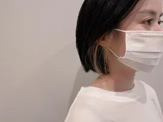 ショート カラー ヨシモトリョウ 髪質改善/美髪のヘアスタイル