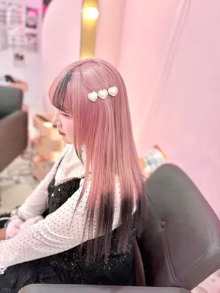 ロング カラー 甘ふわgirly🎀 ハイトーン🤍Ramのヘアスタイル