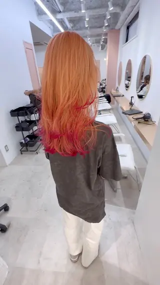 セミロング カラー 艶髪/髪質改善 塩屋公一朗のヘアスタイル