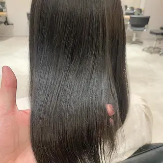 ミディアム カラー 髪質改善 RYOのヘアスタイル