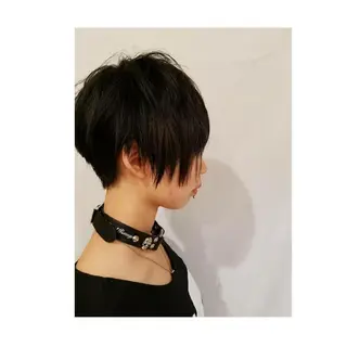 ショート 美谷添(ミヤゾエ) まどか大人ヘアサロンのヘアスタイル