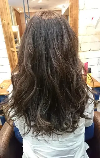 ロング カラー パーマ ヘアアレンジ メンズ まとまり💯悩み改善 ★松本尚弥★店長のヘアスタイル