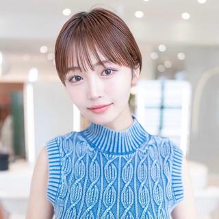 ショート カラー 渋谷ボブ特化 /田中航平のヘアスタイル