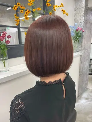 ショート 🖱️透明感カラー ×髪質改善Rikyuのヘアスタイル