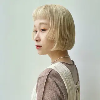 カラー 透けるカラー 🫧かふうのヘアスタイル