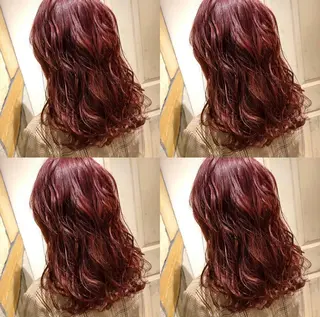 セミロング カラー レイヤー×艶髪特化 マネージャー安藤光司のヘアスタイル