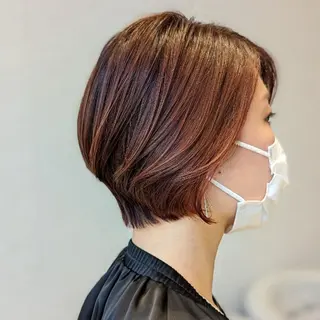 ショート カラー 知念 香トータル ビューティー🌷のヘアスタイル