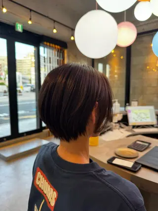 ショート 山本 望華のヘアスタイル